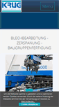 Mobile Screenshot of krug-gmbh.com